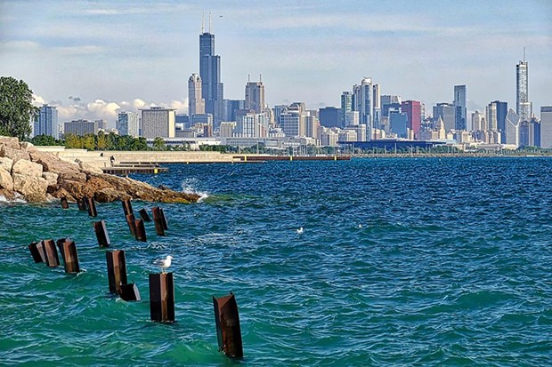 Hồ Michigan. (Nguồn: Illinois News Bureau)