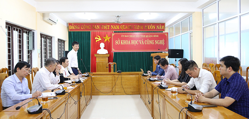 Sở KH-CN phối hợp nghiên cứu, chuyển giao các kết quả KH-CN.