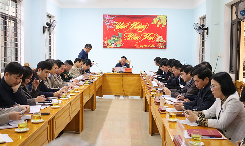  Toàn cảnh buổi làm việc.