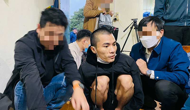 Đối tượng Trần Đức Long tại phòng trọ