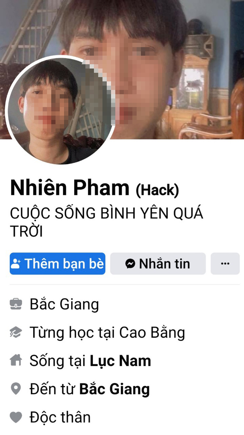 Tài khoản cá nhân mang tên Nhiên Pham đưa thông tin vu khống về cô giáo Nguyễn Thị Uyến.