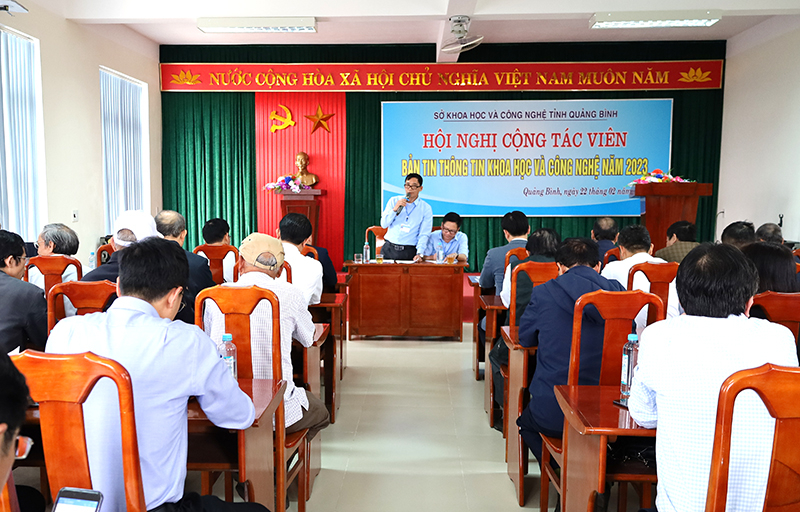 Giám đốc Trung tâm Ứng dụng và Thống kê KH-CN định hướng tuyên truyền trong năm 2023.