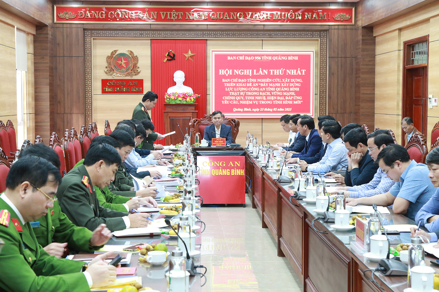 Hội nghị lần thứ nhất của BCĐ tỉnh nghiên cứu xây dựng, triển khai Đề án 956.