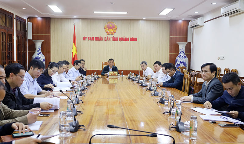 Phiên họp tại điểm cầu tỉnh ta