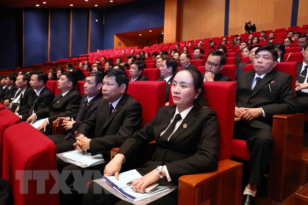 Các đại biểu tham dự hội nghị. (Ảnh: Phạm Kiên/TTXVN)