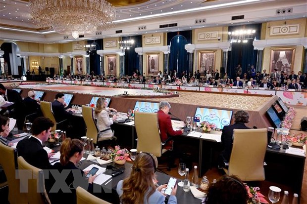 Hội nghị Bộ trưởng Ngoại giao G20 tại New Delhi, Ấn Độ, ngày 2/3/2023. (Ảnh: AFP/TTXVN)