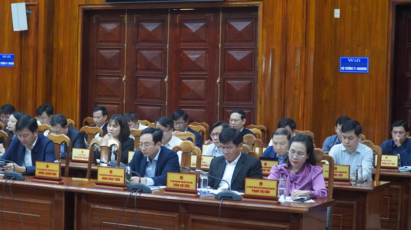 Các đại biểu tham dự phiên họp.
