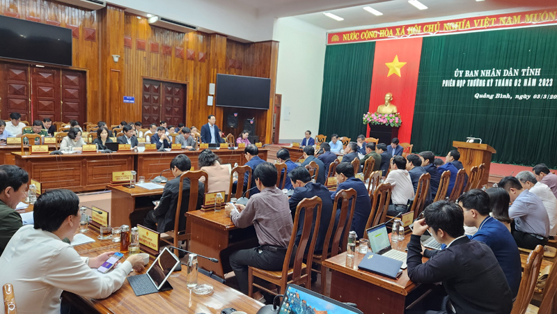 Toàn cảnh Hội nghị thường kỳ tháng 2.