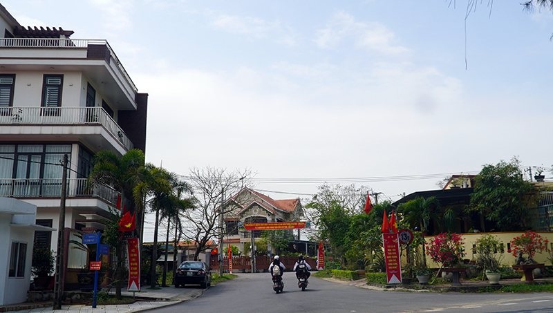 Nguồn thu từ đi lao động ở nước ngoài góp phần thay đổi diện mạo và đời sống người dân xã Quang Phú (TP. Đồng Hới).