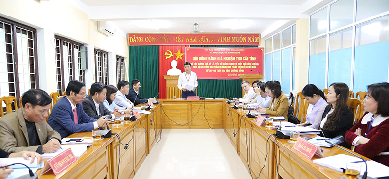 Hội đồng Khoa học nghiệm thu nhiệm vụ đã thu nhất trí thông qua các nội dung theo thuyết minh được phê duyệt.