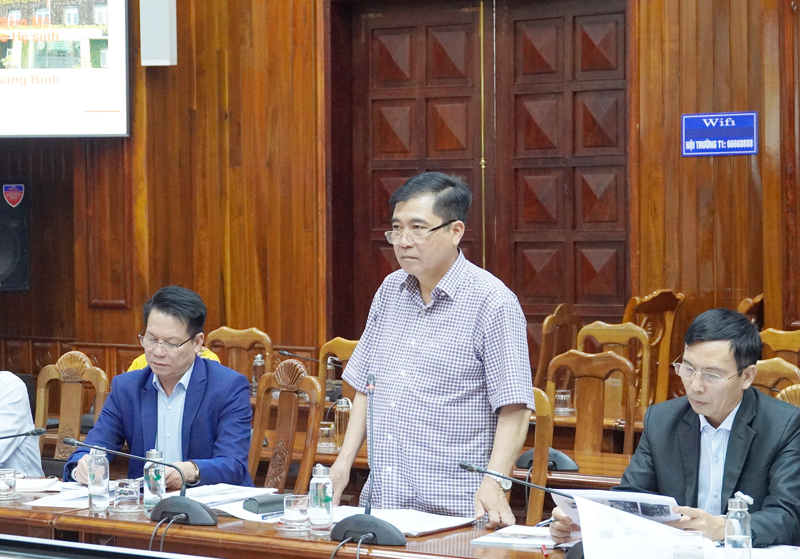 Đồng chí Phó Chủ tịch Thường trực UBND tỉnh Đoàn Ngọc Lam khẳng định: Chính sách của tỉnh Quảng Bình nhất quán theo hướng phát triển bền vững
