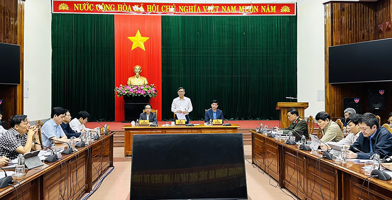 Toàn cảnh hội nghị.