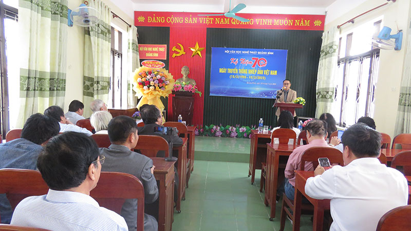 Các đại biểu dự lễ kỷ niệm