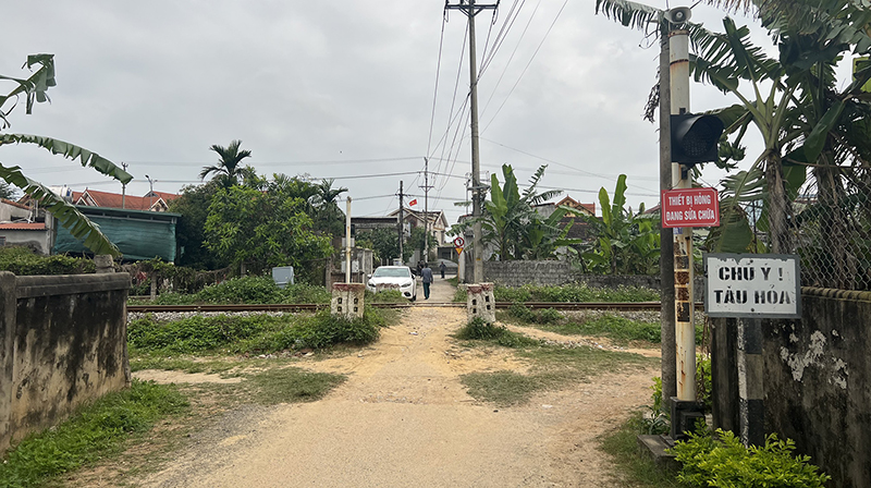 Đoạn đường xảy ra vụ tai nạn thương tâm.