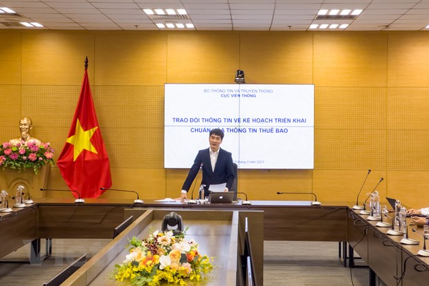 Ông Nguyễn Phong Nhã - Phó Cục trưởng Cục Viễn thông (Bộ Thông tin và Truyền thông). (Ảnh: Minh Sơn/Vietnam+)