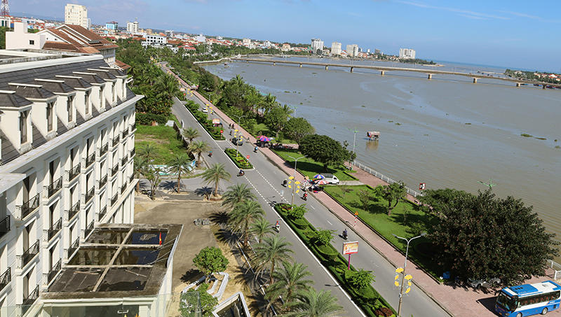  TP. Đồng Hới ngày càng khang trang, hiện đại.