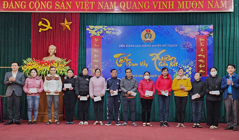 Hoạt động của các CĐCS luôn được Ban Thường vụ LĐLĐ huyện Bố Trạch quan tâm, chỉ đạo.
