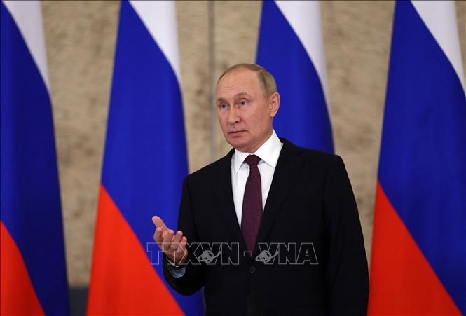 Tổng thống Nga Vladimir Putin. Ảnh: AFP/TTXVN