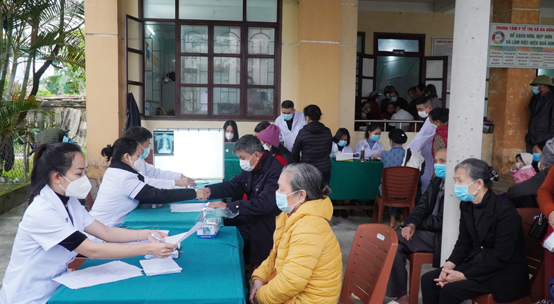 CDC Quảng Bình tăng cường khám, phát hiện chủ động bệnh lao tại cộng đồng.