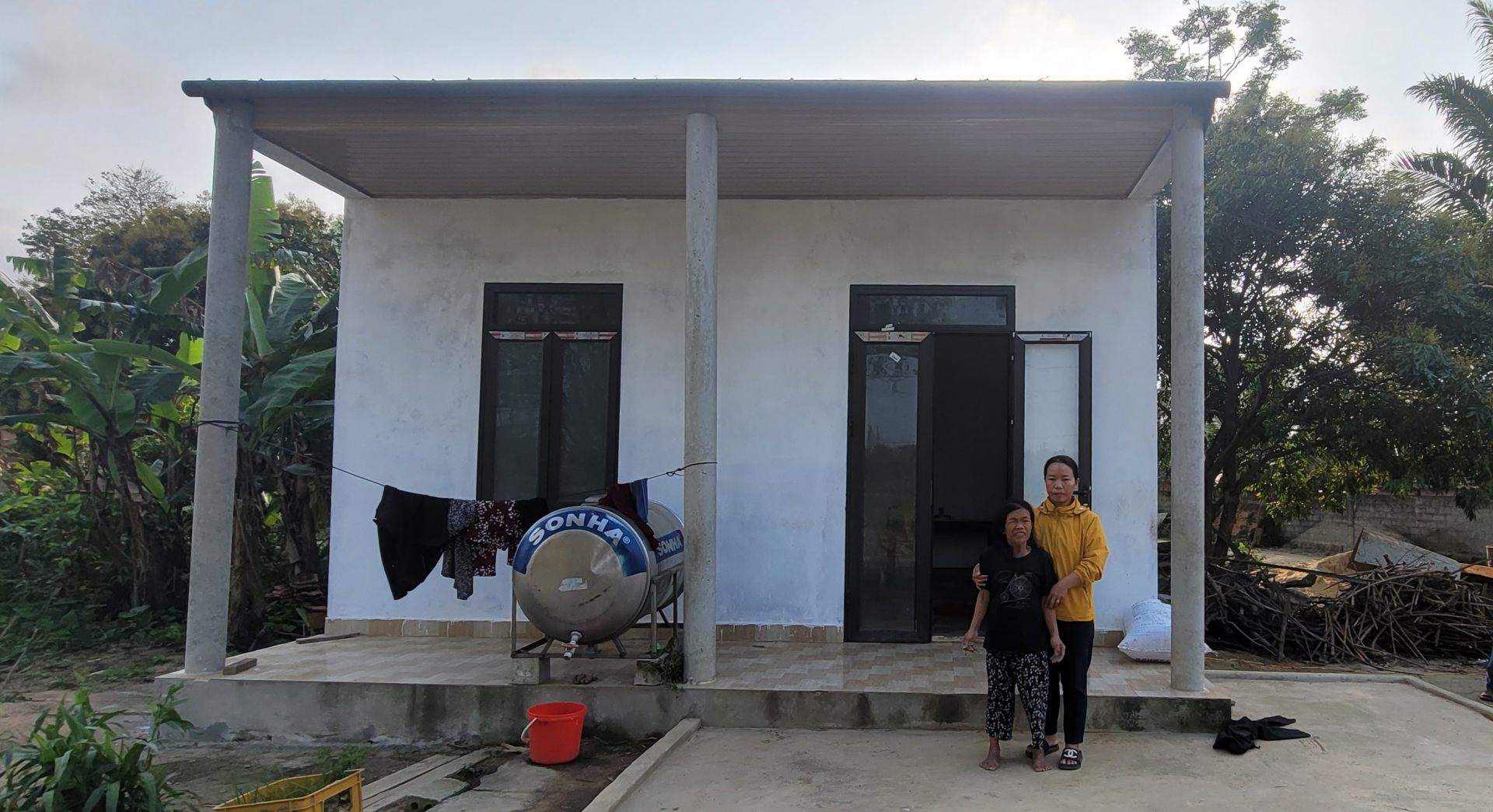 Ngôi nhà mơ ước của mệ Nguyễn Thị Khảnh được hoàn thiện khang trang