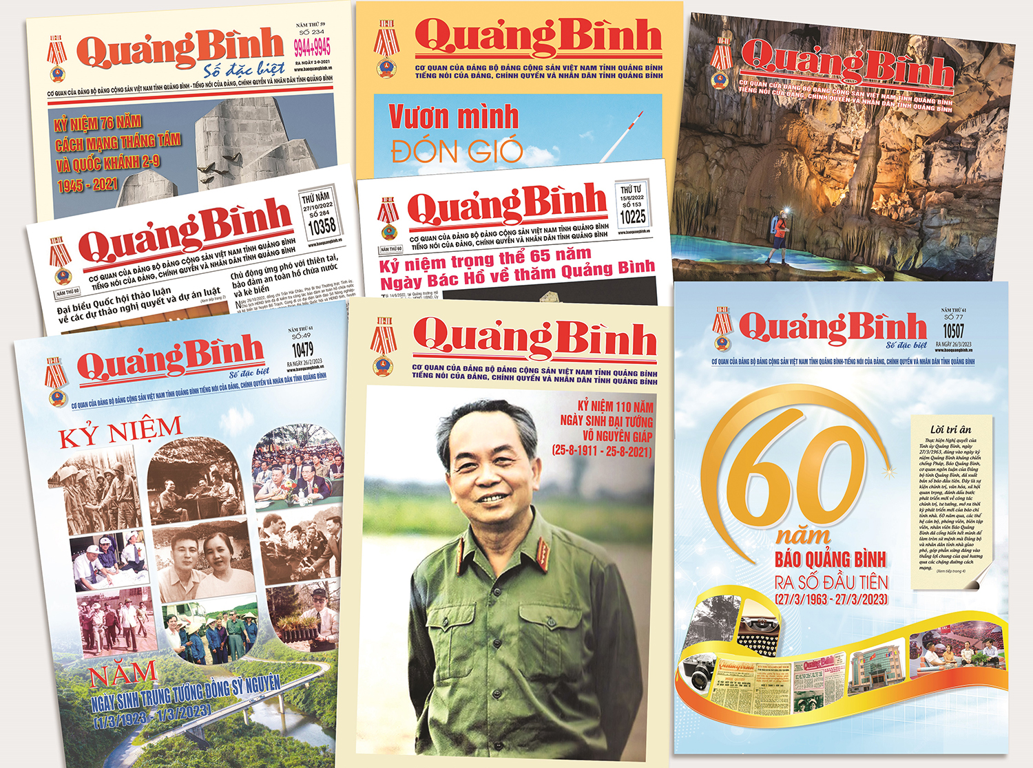 Báo Quảng Bình tích cực đổi mới hình thức, nâng cao chất lượng nội dung. Ảnh: Hải Phượng