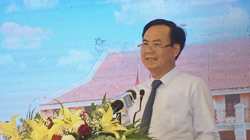 Đại biểu phát biểu tại hội nghị.