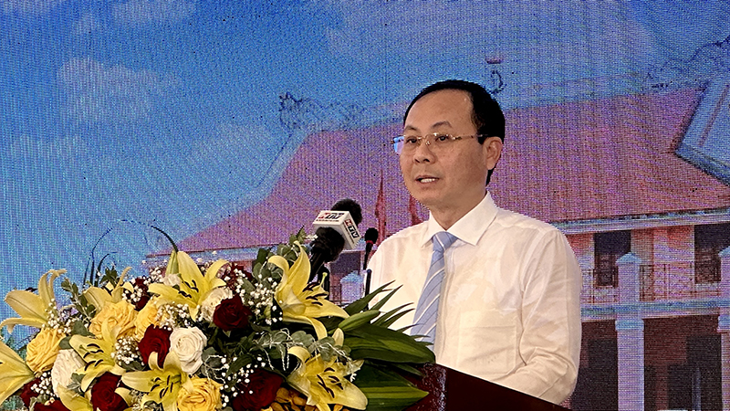 Đồng chí Phó Bí thư Thành ủy TP. Hồ Chí Minh Nguyễn Văn Hiếu phát biểu tổng kết hội nghị.