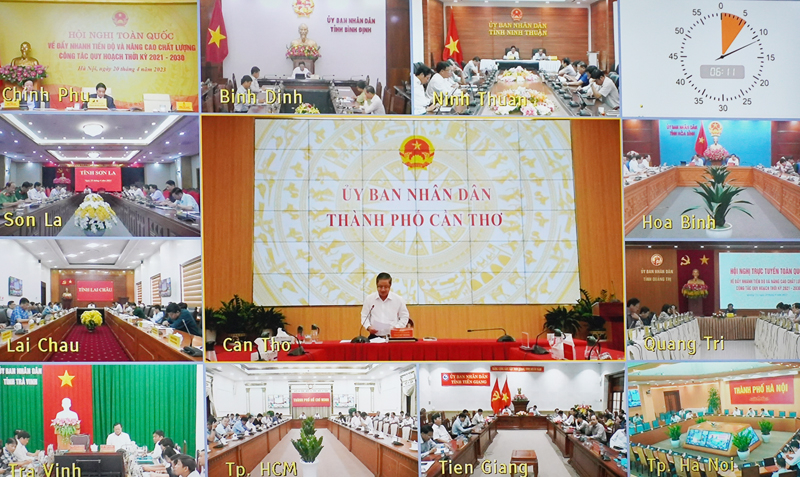 Các điểm cầu địa phương.