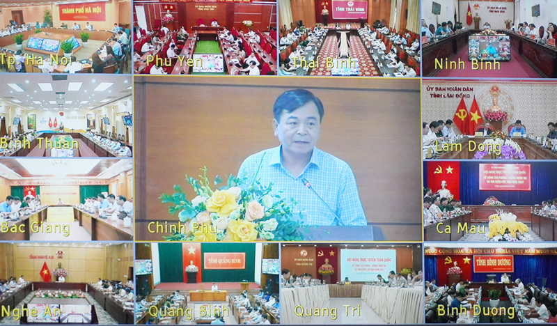 Điểm cầu các địa phương.