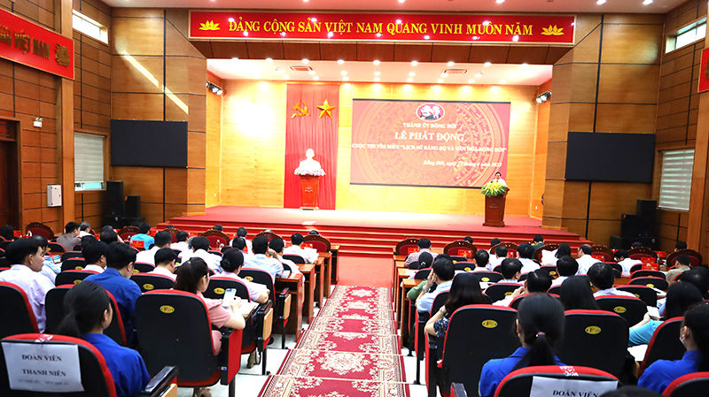 Ban Tổ chức triển khai kế hoạch, thể lệ cuộc thi.