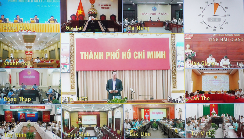 Điểm cầu các địa phương