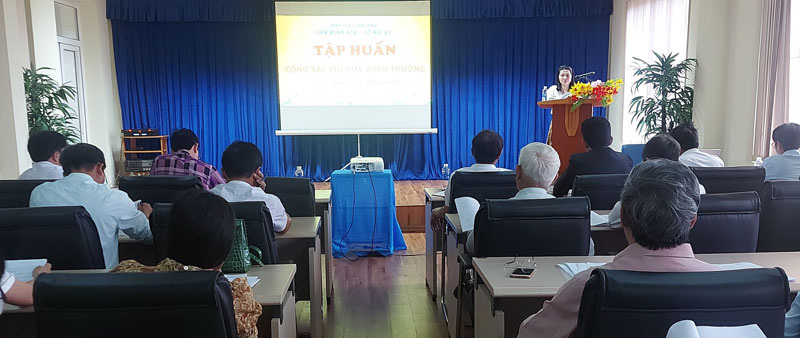 Toàn cảnh hội nghị tập huấn