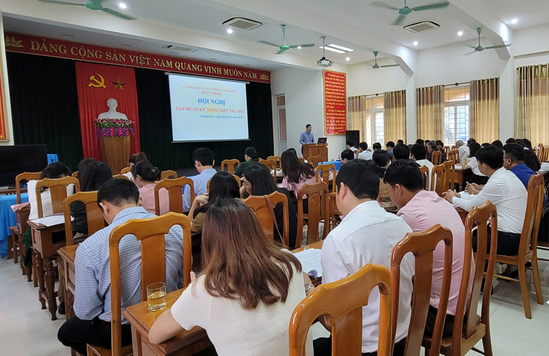 Toàn cảnh buổi tập huấn