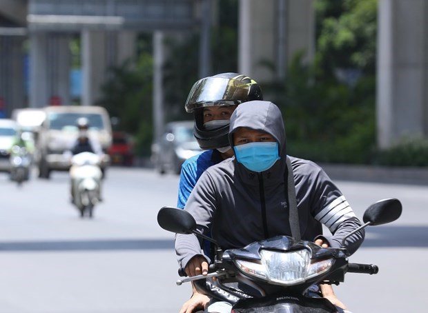 Nắng nóng kết thúc ở Bắc Bộ và Trung Trung Bộ. (Ảnh minh họa: Hoàng Hiếu/TTXVN)
