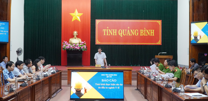 Đồng chí Phó Chủ tịch UBND tỉnh Hồ An Phong kết luận buổi làm việc.