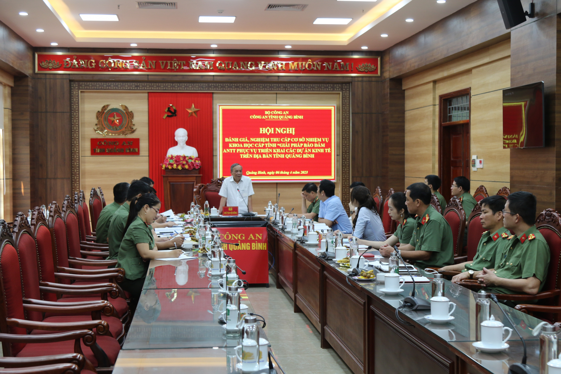 hội nghị đánh giá, nghiệm thu cấp cơ sở nhiệm vụ khoa học và công nghệ cấp tỉnh  