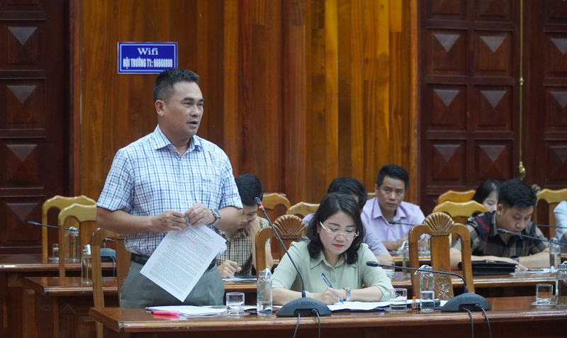 Giám đốc Sở Du lịch thông tin về chương trình du lịch năm 2023.