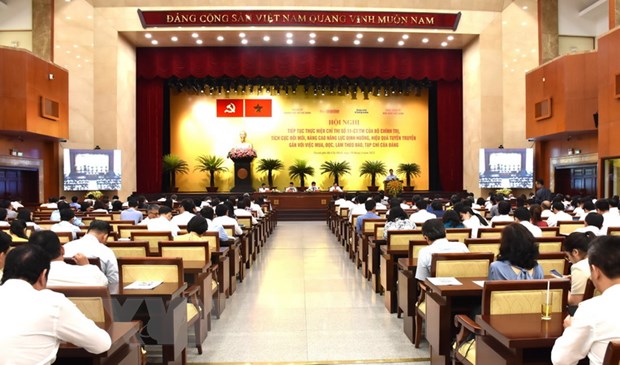 Quang cảnh hội nghị. (Ảnh: Thu Hoài - TTXVN)