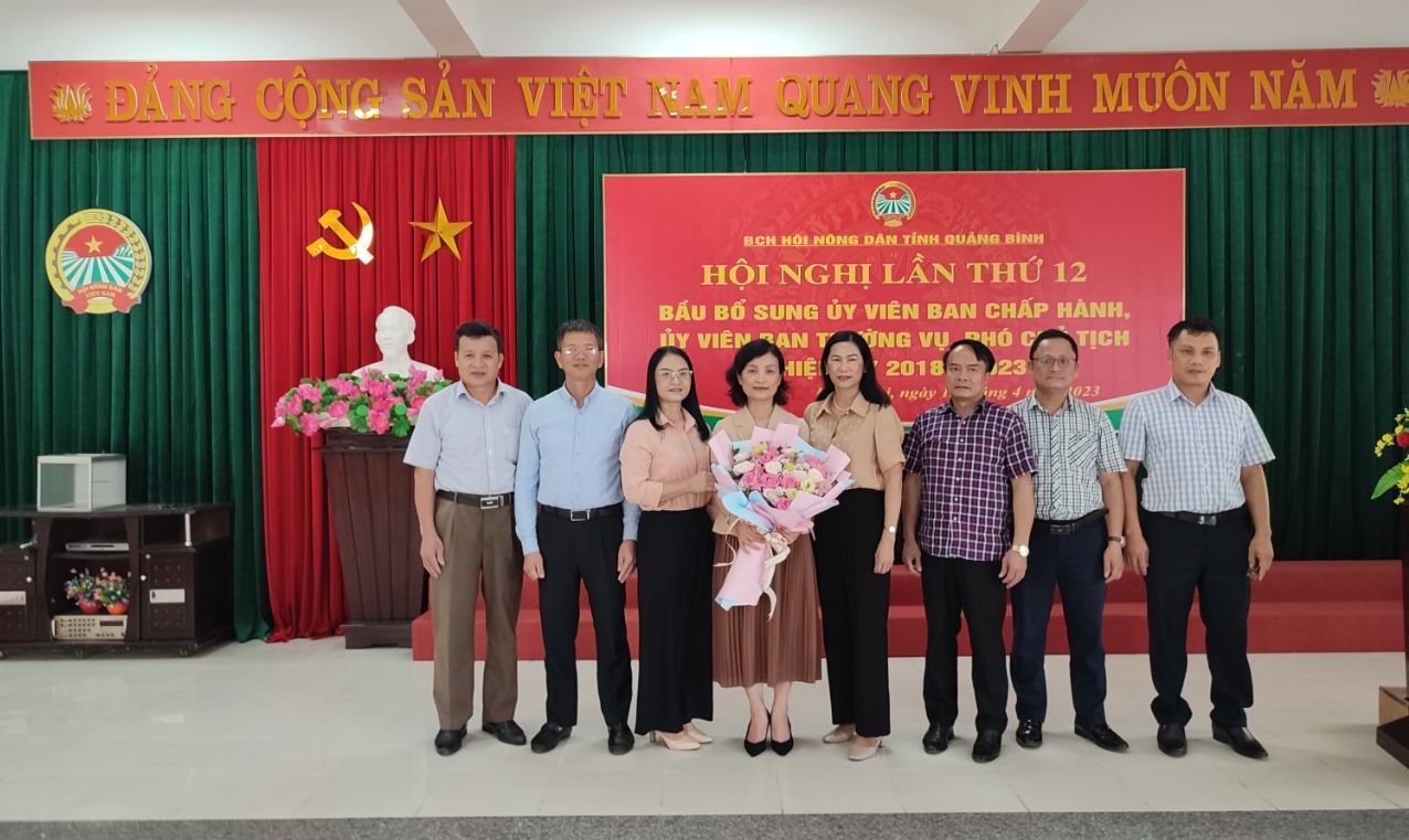 Ban Thường vụ Hội Nông dân tỉnh khóa 10, nhiệm kỳ 2018-2023/