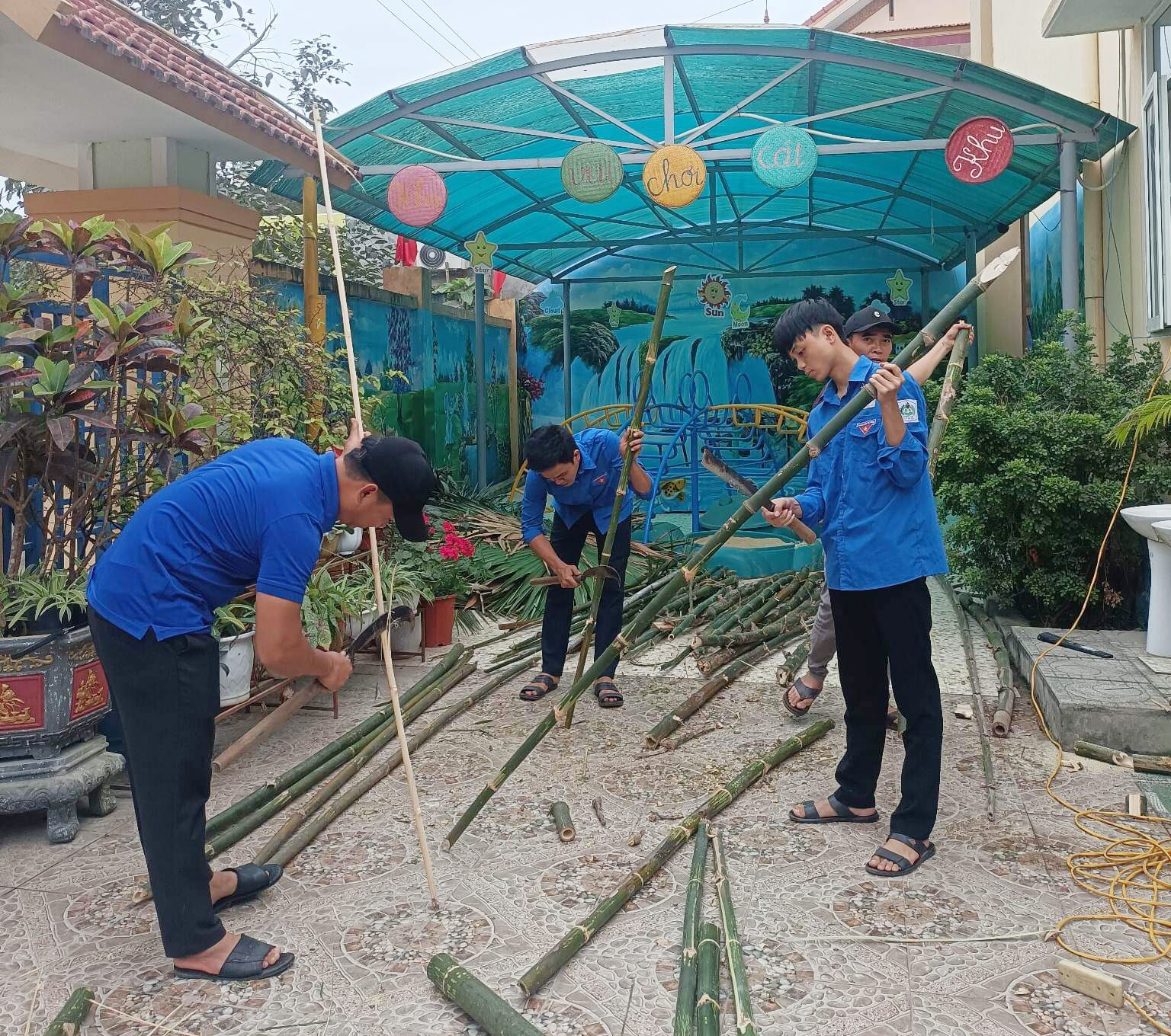 Nhiều công trình, phần việc ý nghĩa được đoàn viên, thanh niên huyện Bố Trạch triển khai thực hiện.