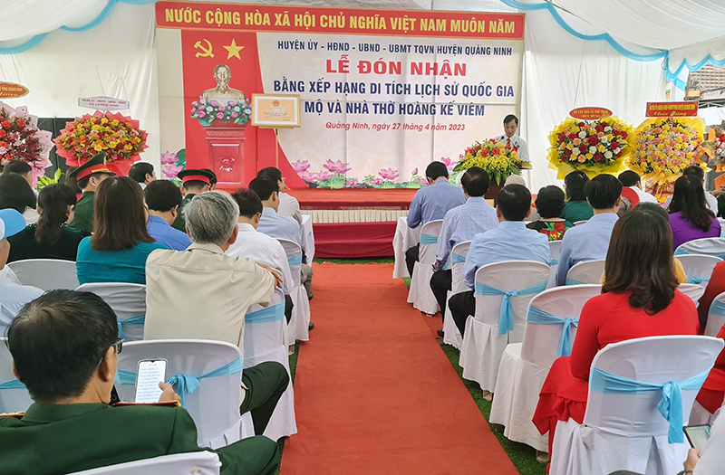 Toàn cảnh buổi lễ.