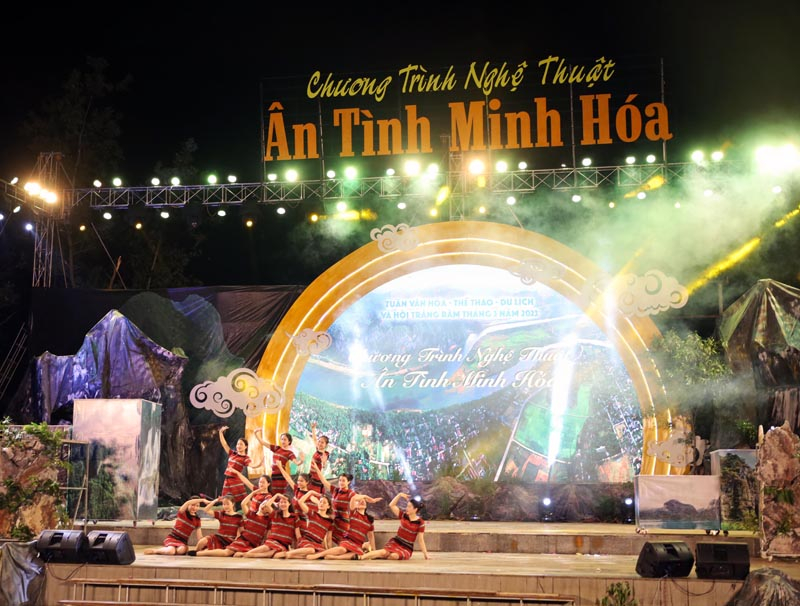 Một tiết mục tại chương trình