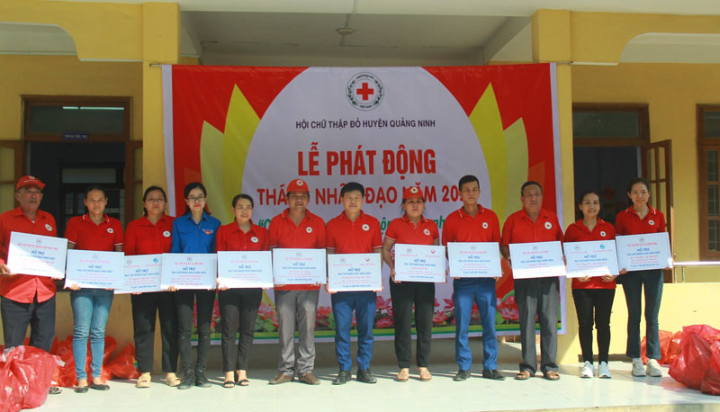 Tiếp nhận hỗ trợ, hưởng ứng “Tháng Nhân đạo 2023” từ các tổ chức, đơn vị.