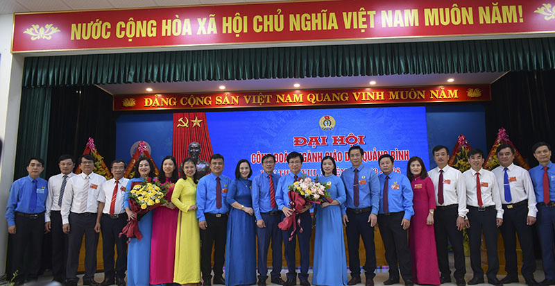 Ban Chấp hành CĐGD Quảng Bình lần thứ XVIII, nhiệm kỳ 2023-2028