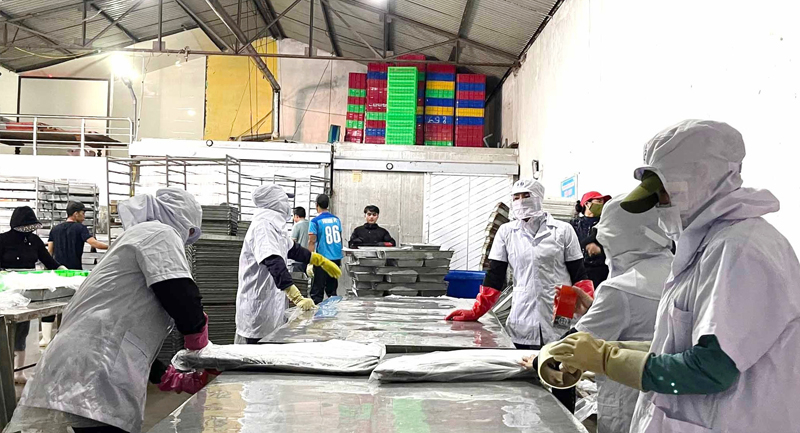 Một số cơ sở sản xuất, chế biến thực phẩm thực hiện nghiêm túc quy trình về bảo đảm ATTP, đưa thực phẩm sạch đến với người tiêu dùng.