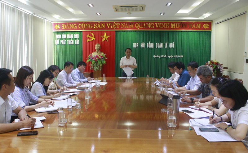 đẩy mạnh công tác phát triển quỹ đất, đáp ứng các yêu cầu đầu tư phát triển kinh tế- xã hội của tỉnh.