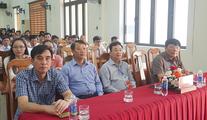 Các đại biểu tham dự tai hội thi.