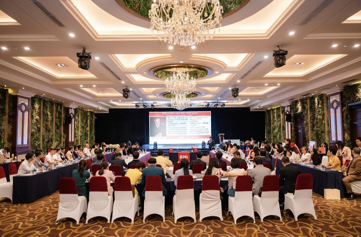 Một buổi họp chapter định kỳ của BNI Việt Nam.