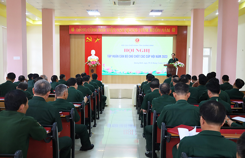 Toàn cảnh hội nghị tập huấn.