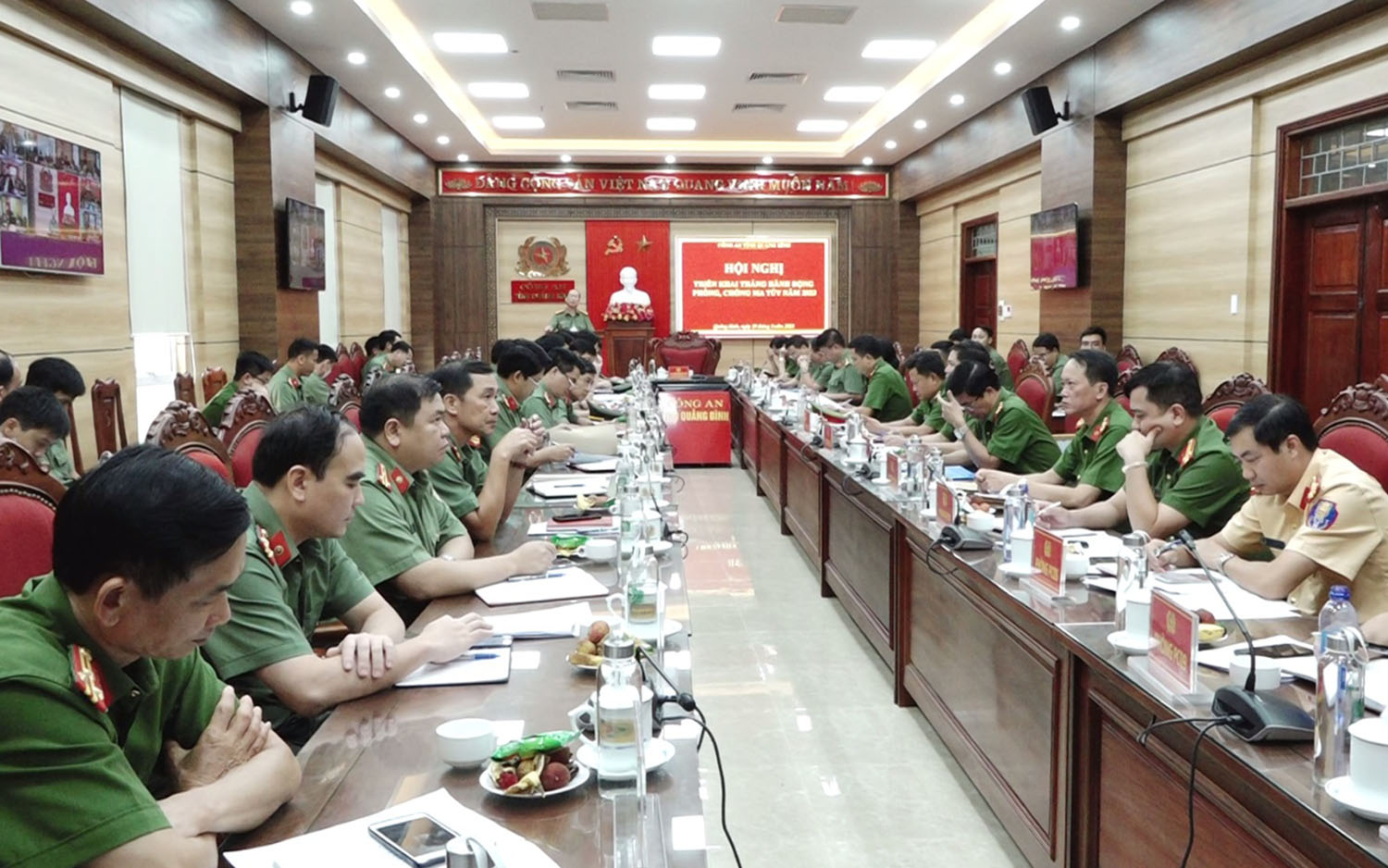 Hội nghị triển khai “Tháng hành động phòng, chống ma túy” năm 2023.